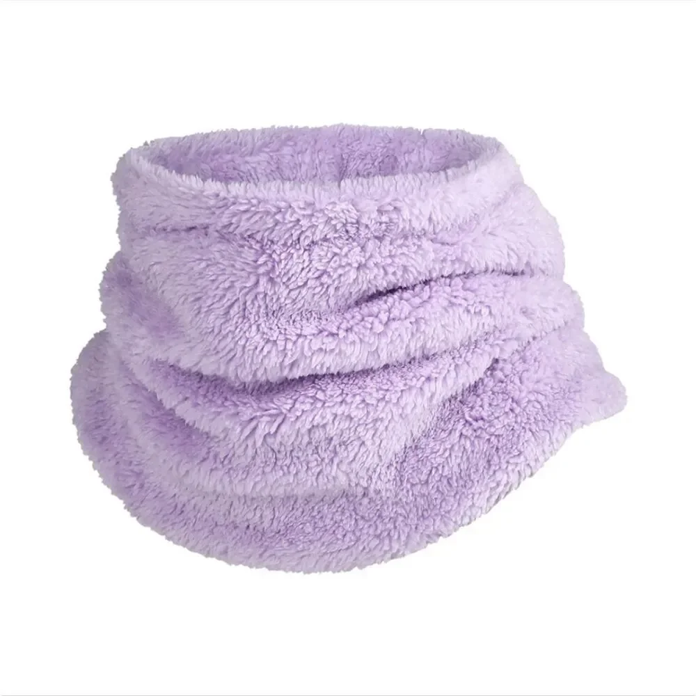 Winter Fleece Neck Warmer Gaiter Half Face Mask Men Women Windproof Ski Bandana